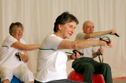 Active living for seniors through group exercise